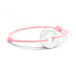 Pulsera de cordón personalizada - Petite chérie - Plata