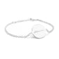 Bracelet chaine médaille personnalisé - enfant- Argent