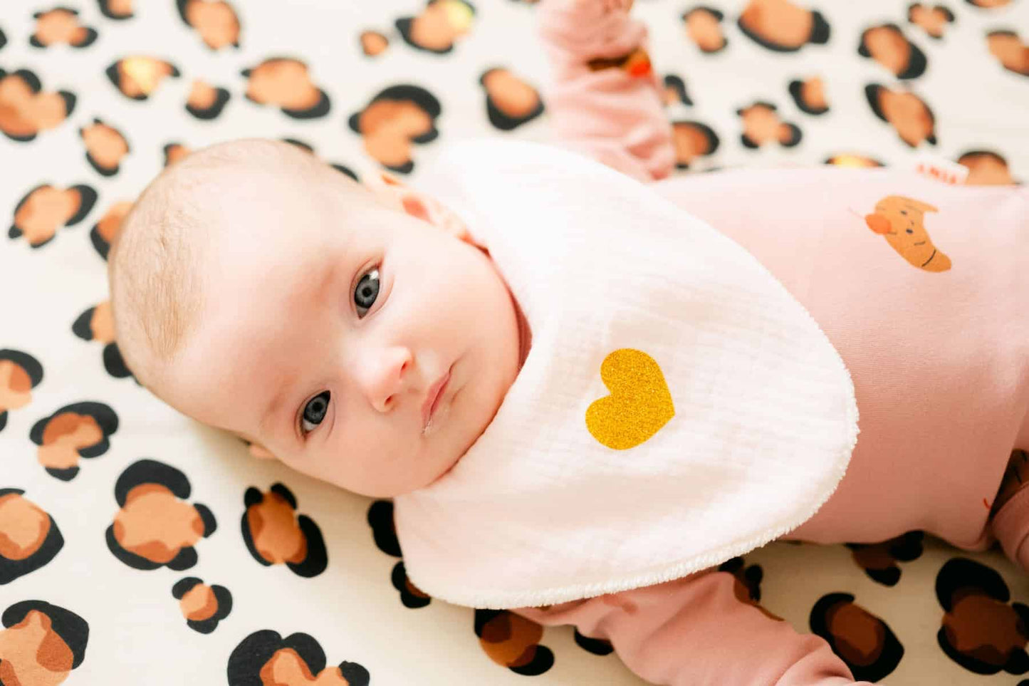 Bavoir Bandana personnalisé en Double gaze de coton