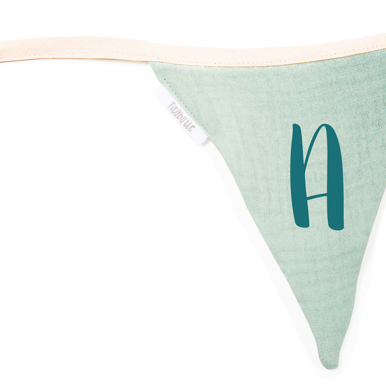 Guirlande de fanions personnalisée - Cadeau naissance