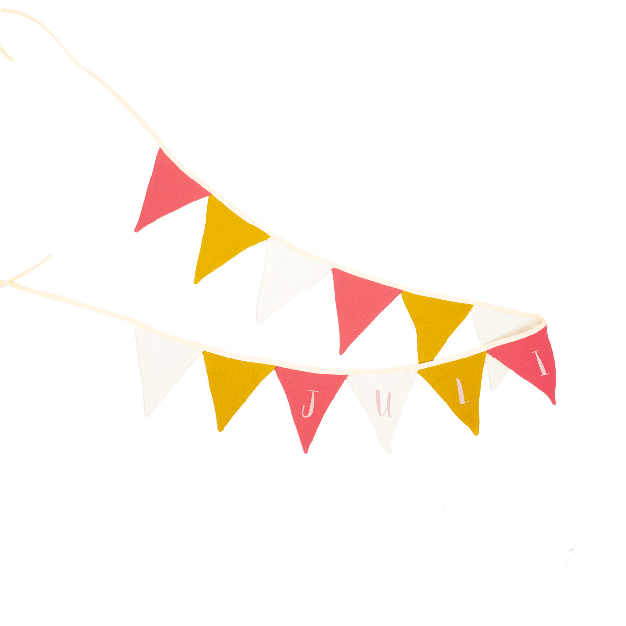 Guirlande de fanions personnalisée - Cadeau naissance