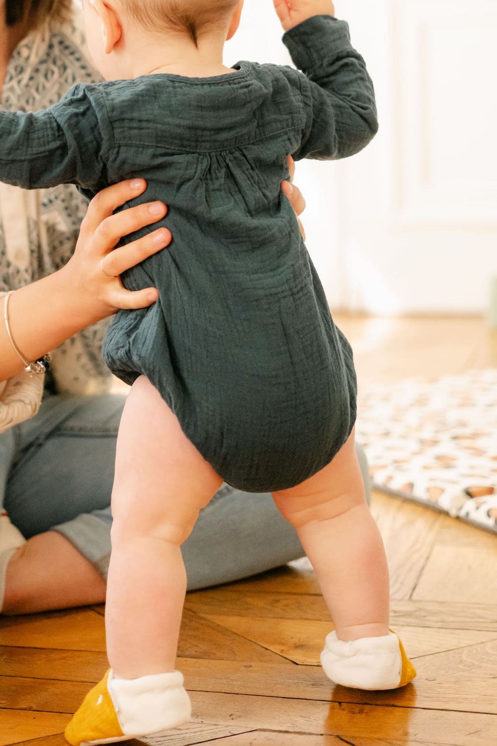 Chaussons Bébé à message personnalisé