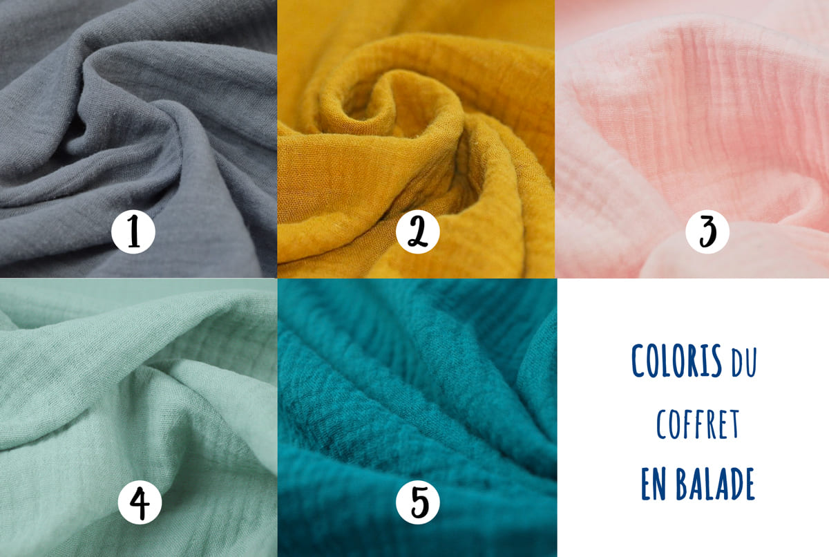 Coffret naissance personnalisé - En balade