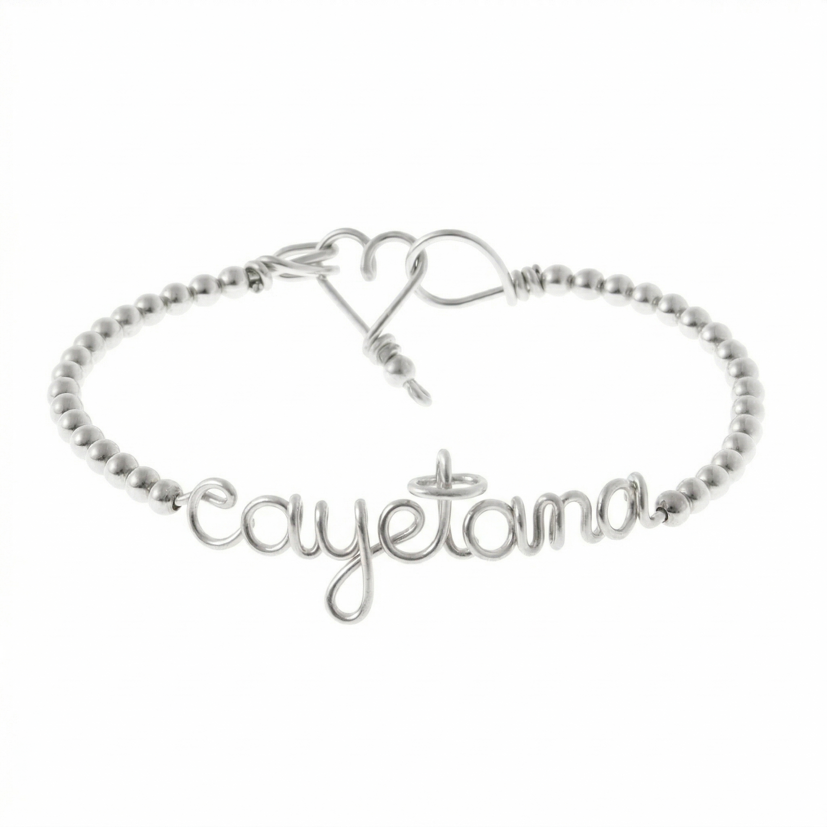 Jonc Perlé Personnalisé / 9 caractères max