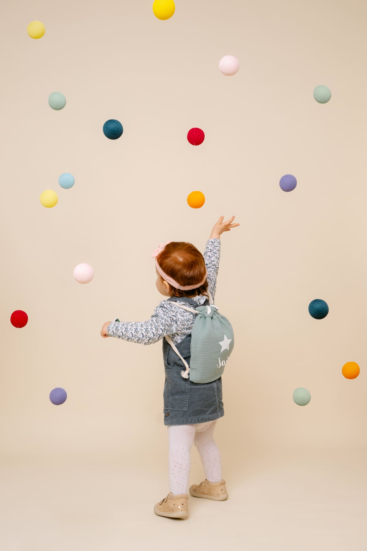 Sac à dos personnalisé Bébé et Enfant - Double gaze de coton Bio