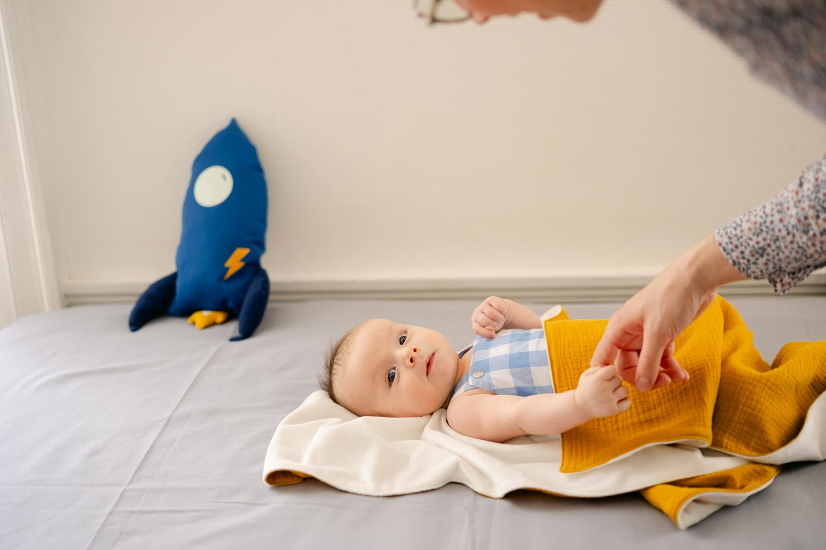 Coffret naissance personnalisé - Bien au chaud