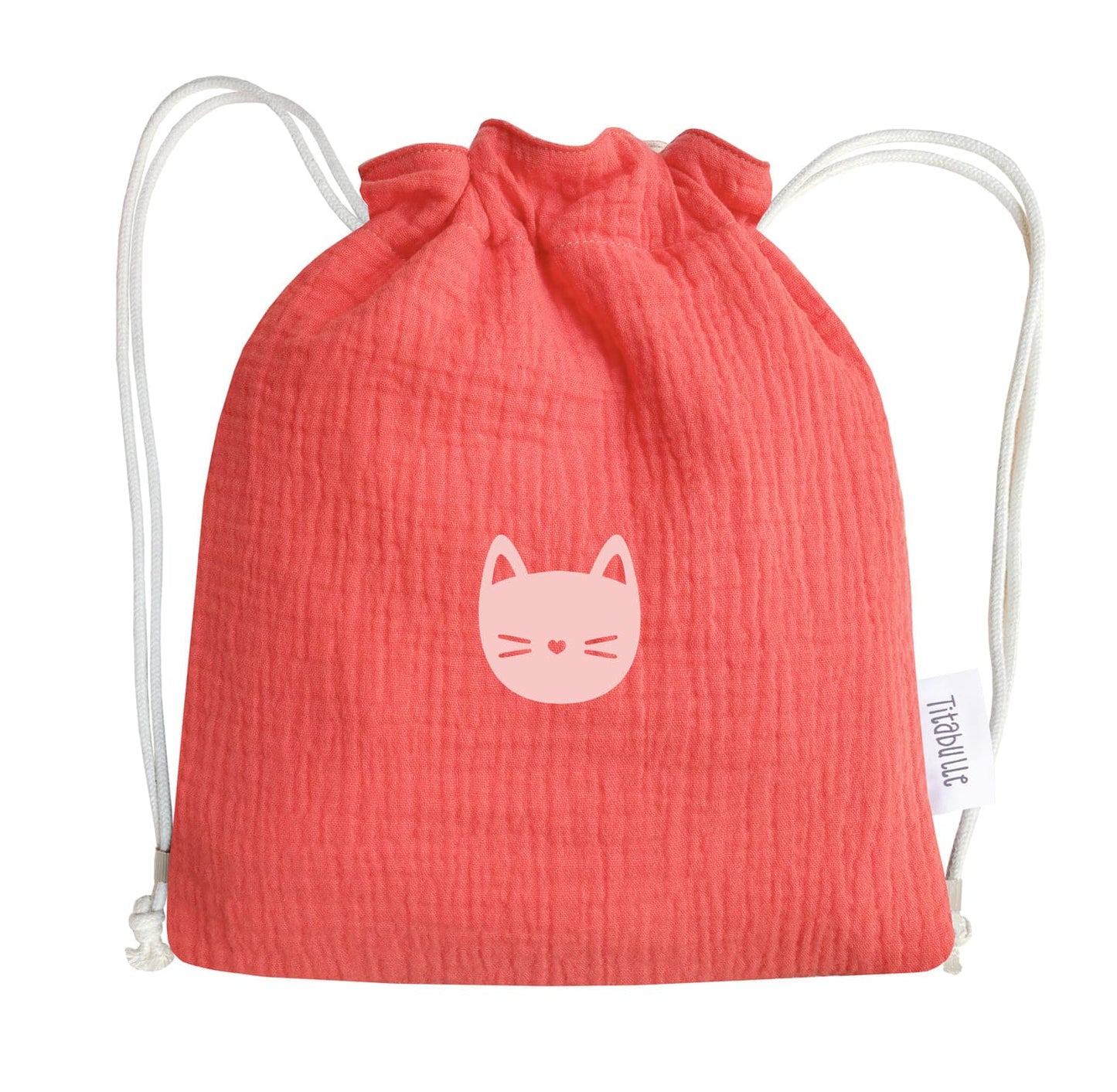 Sac à dos personnalisé Bébé et Enfant - Double gaze de coton Bio