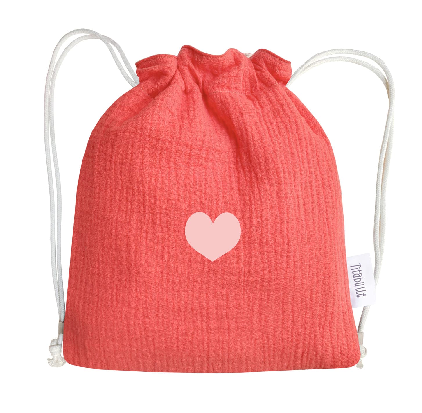 Sac à dos personnalisé Bébé et Enfant - Double gaze de coton Bio