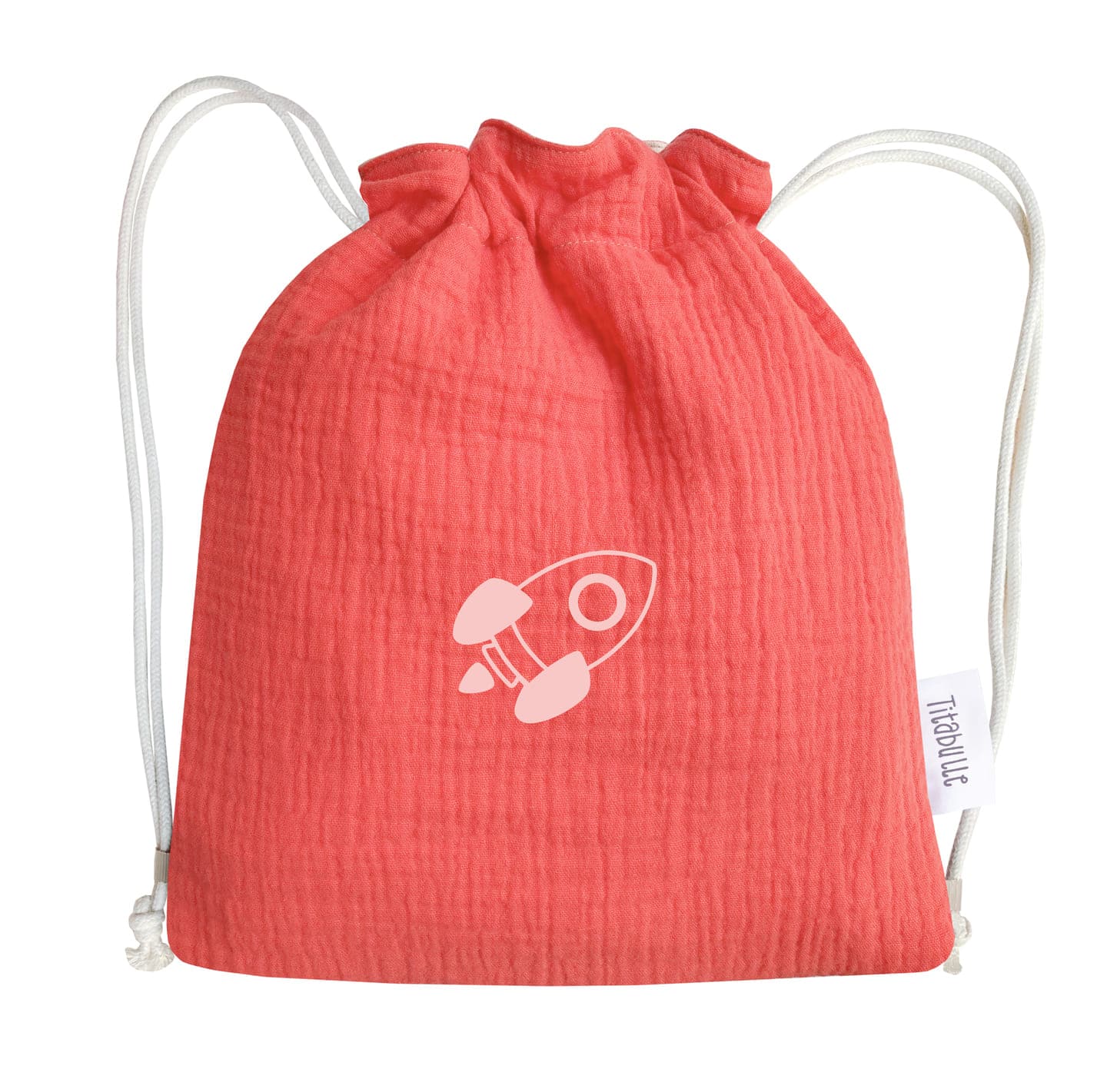 Sac à dos personnalisé Bébé et Enfant - Double gaze de coton Bio