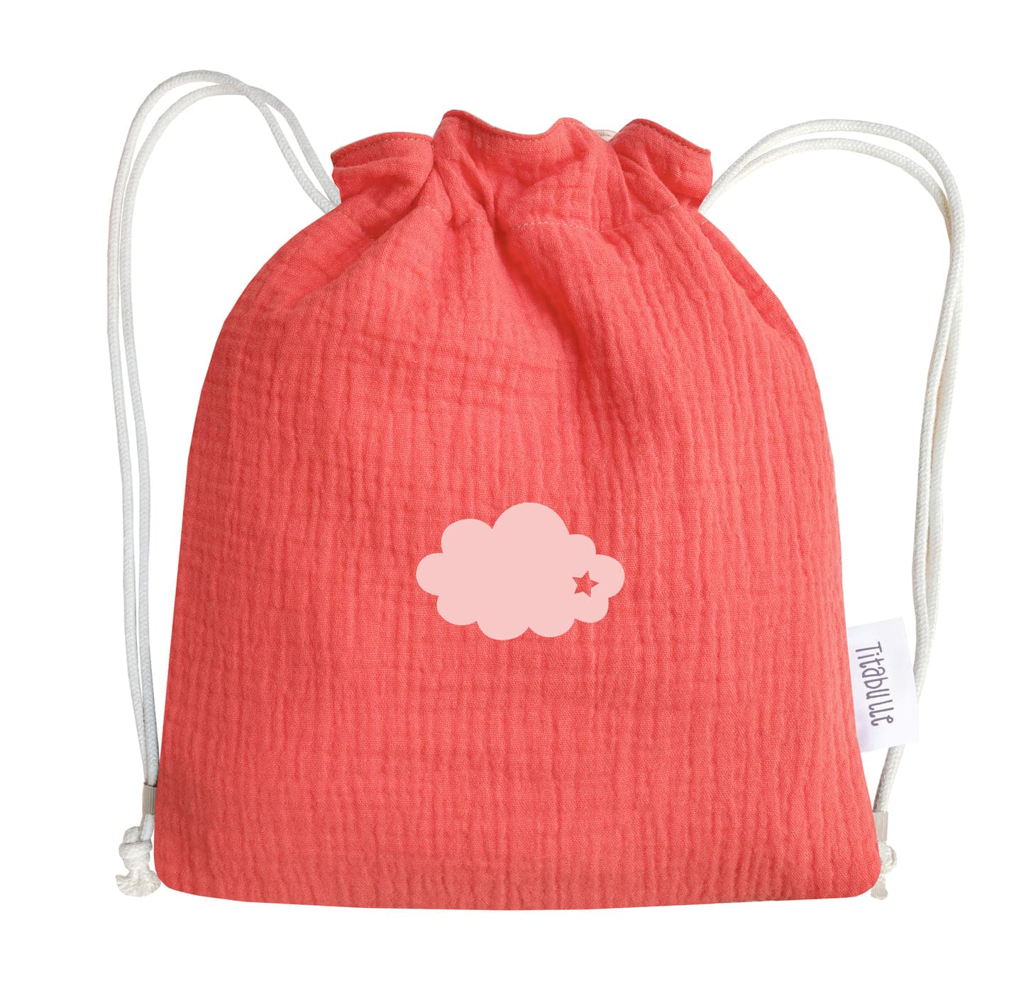 Sac à dos personnalisé Bébé et Enfant - Double gaze de coton Bio