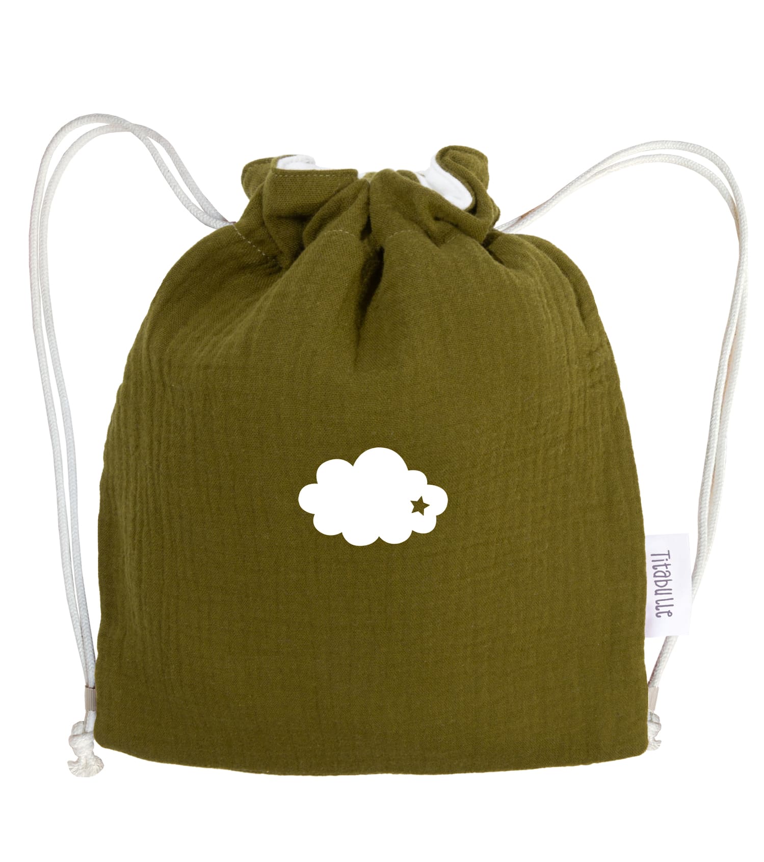 Sac à dos personnalisé Bébé et Enfant - Double gaze de coton Bio