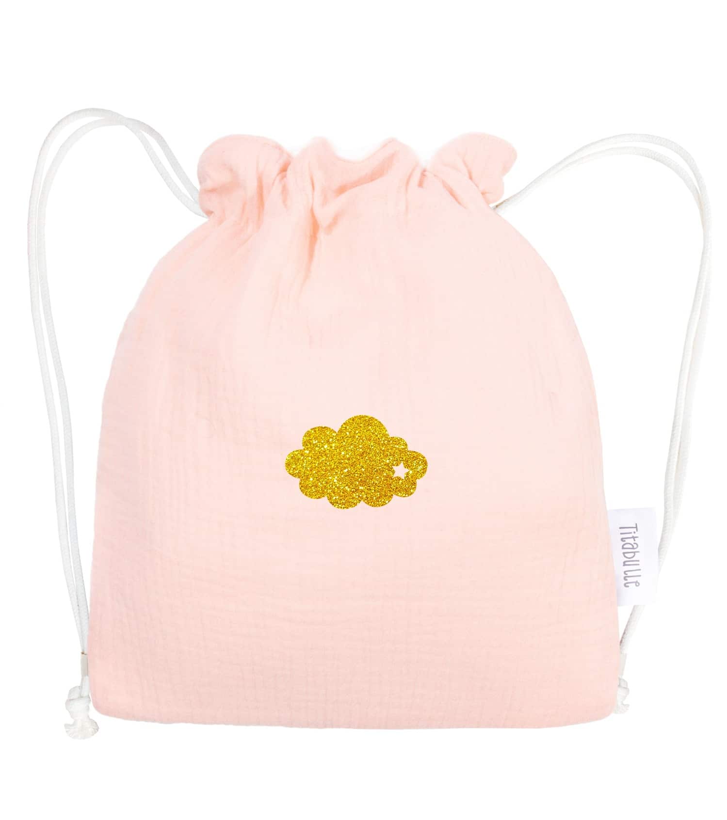 Sac à dos personnalisé Bébé et Enfant - Double gaze de coton Bio