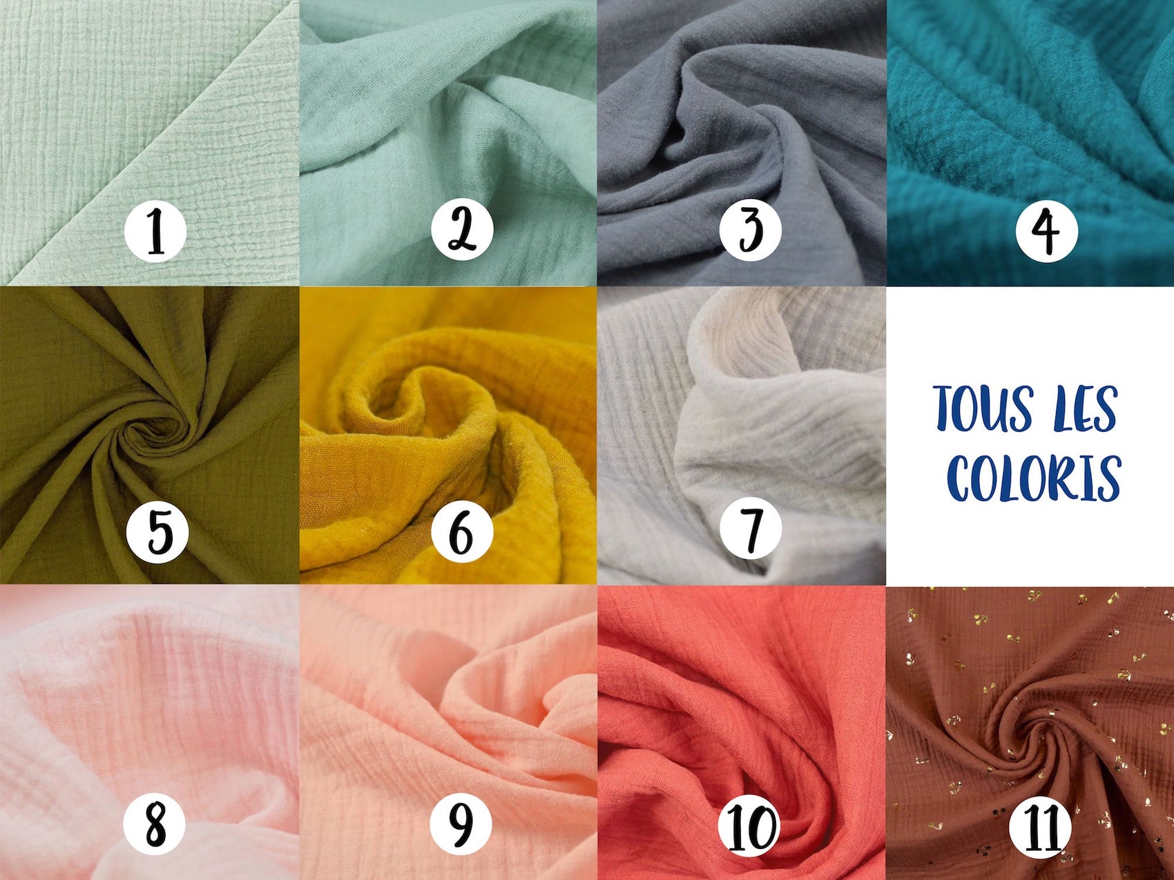 Protège Carnet de Santé personnalisé en Double gaze de coton