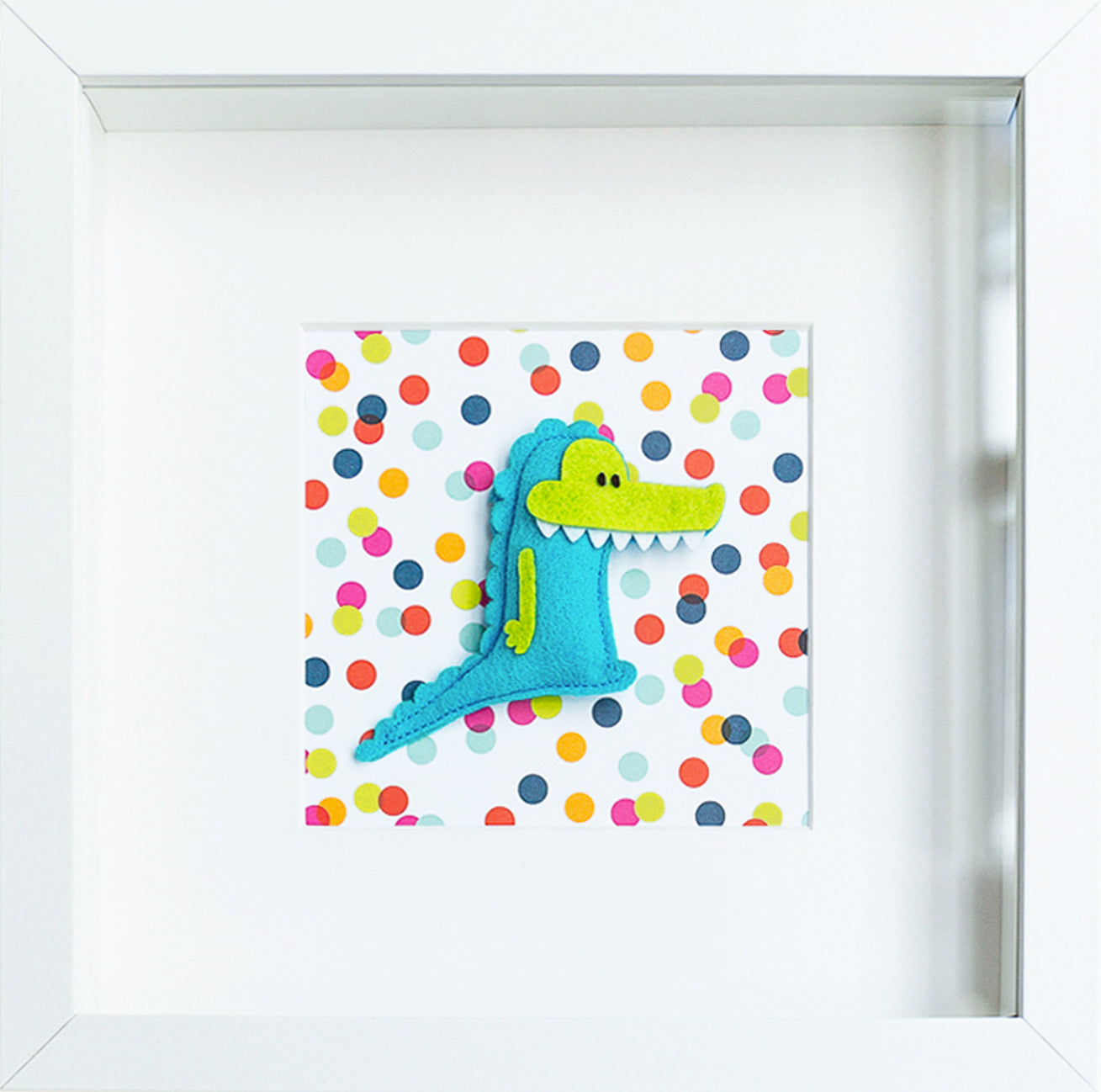 Cuadro decorativo personalizado para niños y bebés - Cocodrilo