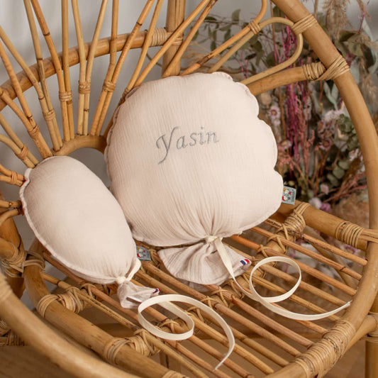 Ballon mural décoratif en gaze de coton - Personnalisable