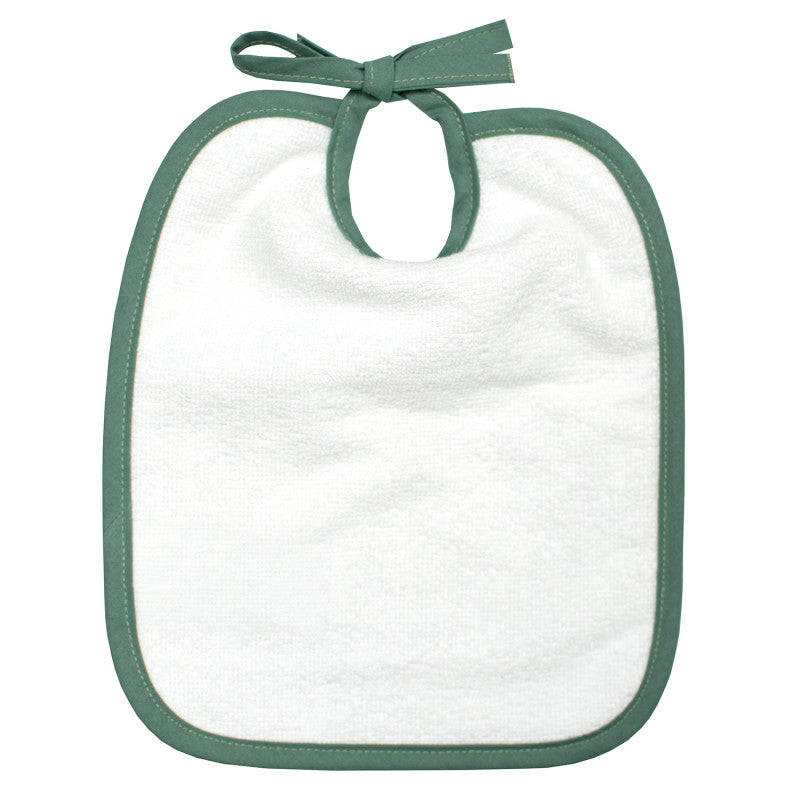 Bavoir à nouer en coton et bambou, Safari