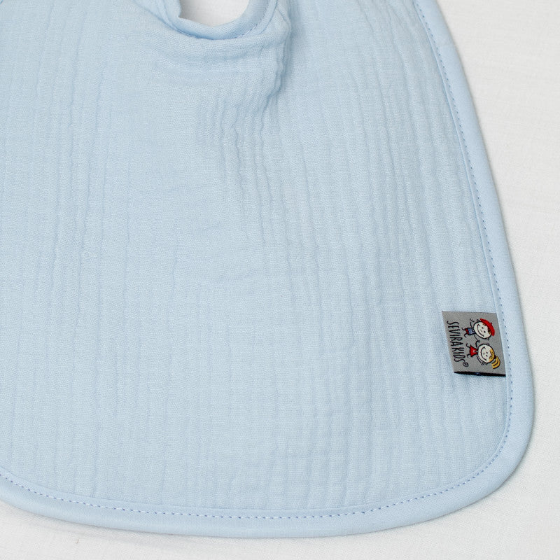 Bavoir à nouer en gaze de coton, Jeanne