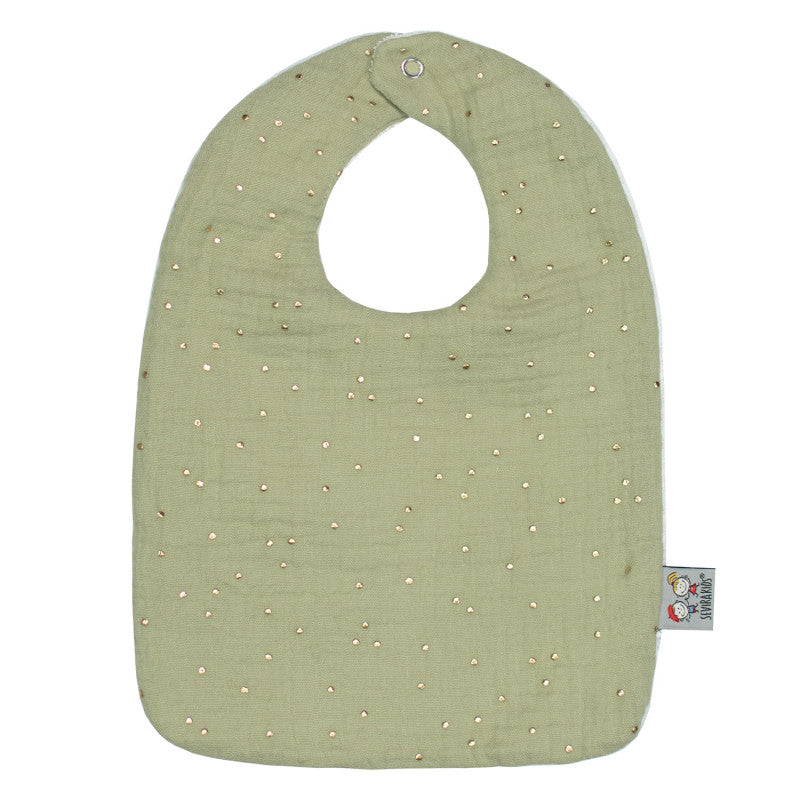 Bavoir en gaze de coton, Jeanne