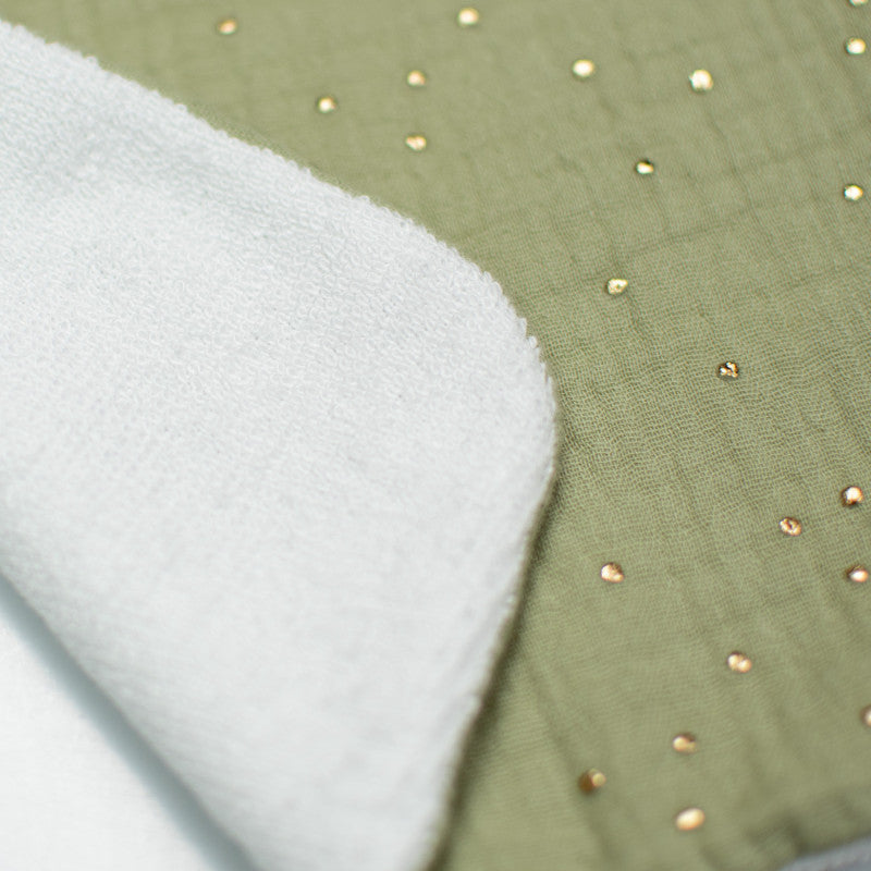 Bavoir en gaze de coton, Jeanne