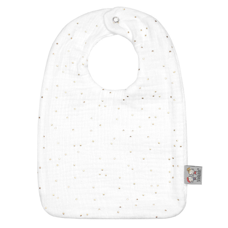 Bavoir en gaze de coton, Jeanne