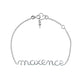 Bracelet Chaine Personnalisé Fil lisse