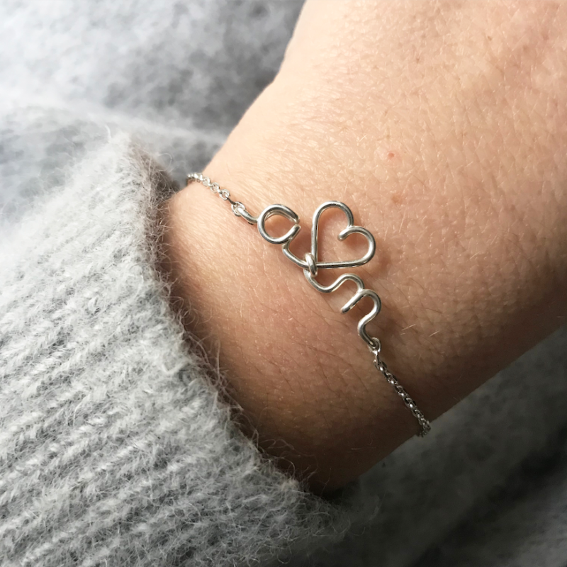 Bracelet Chaine Personnalisé Fil lisse