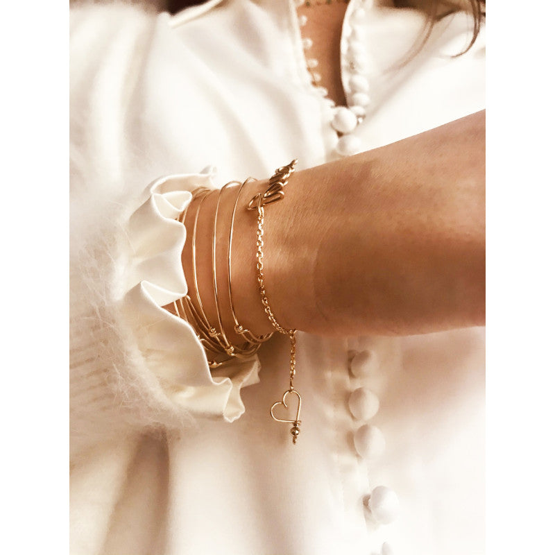 Bracelet Chaine Personnalisé Fil lisse