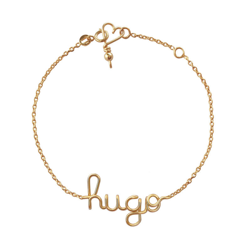 Bracelet Chaine Personnalisé Fil lisse