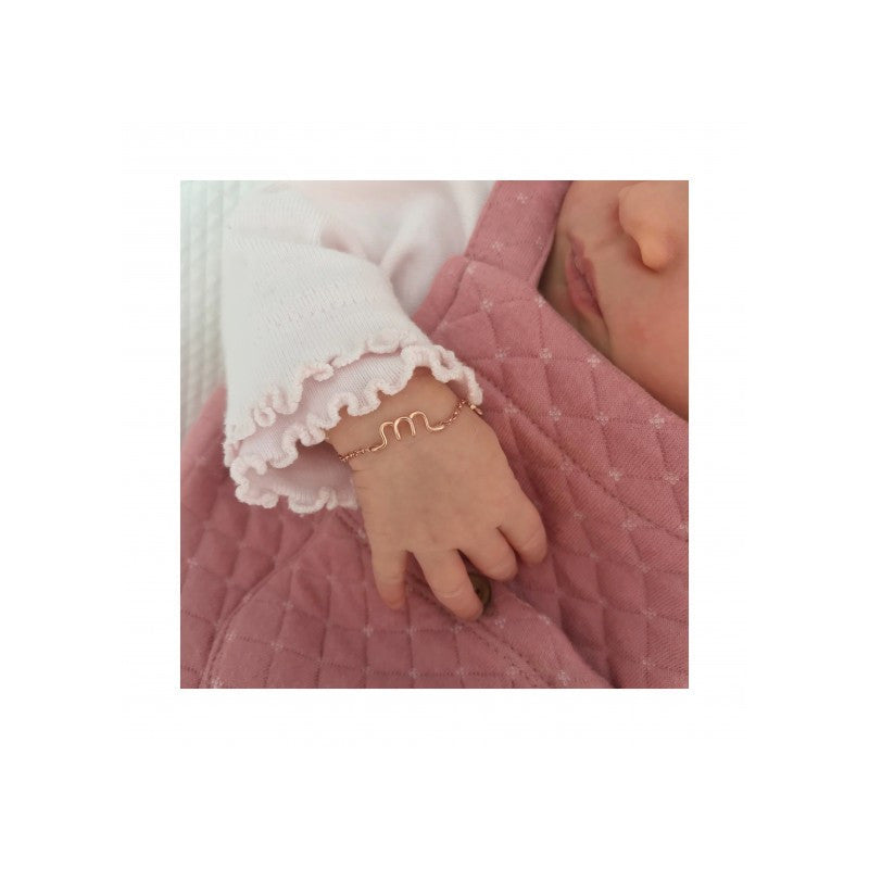 Bracelet Chaine Enfant Personnalisé "La petite minuscule"