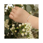 Bracelet  enfant paillete personnalisé / "Majuscule"
