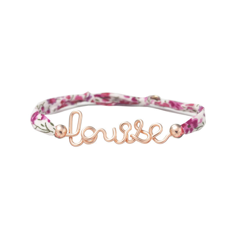 Bracelet enfant liberty personnalisé