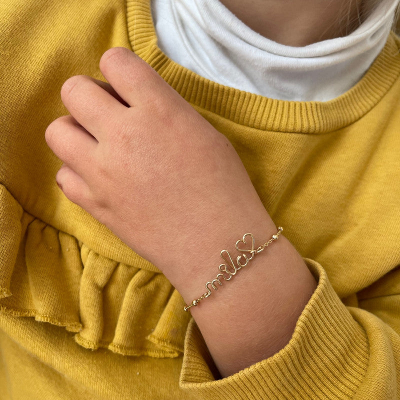 Bracelet enfant personnalisé rosary