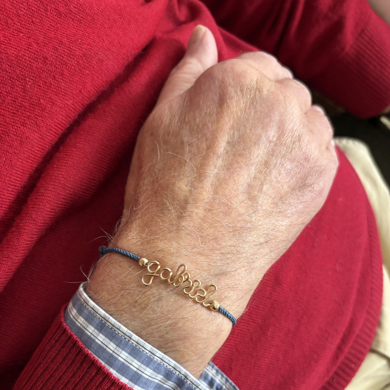 Bracelet torsadé personnalisé