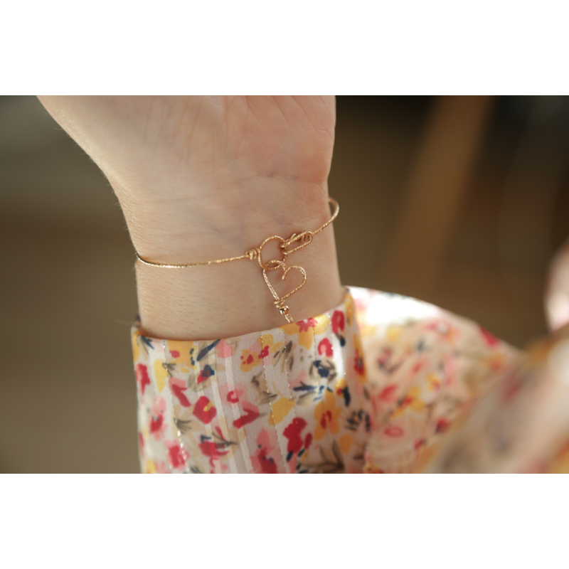 Bracelet Jonc à Personnaliser Sparkle