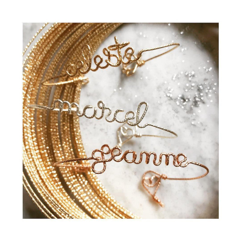 Bracelet Jonc à Personnaliser Sparkle
