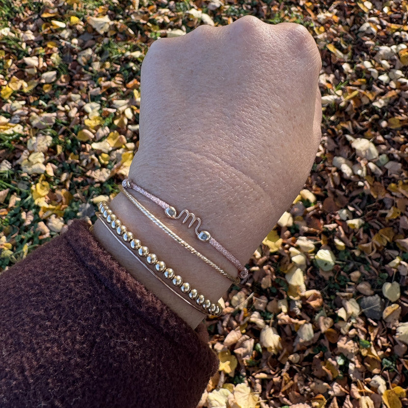 Bracelet minuscule pailleté