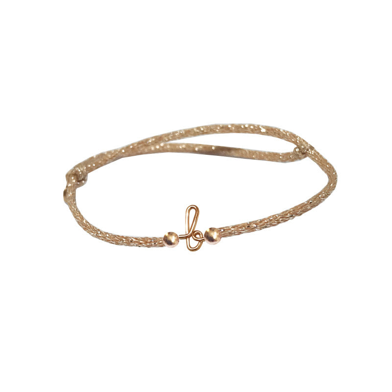 Pulsera "Minúscula" brillante