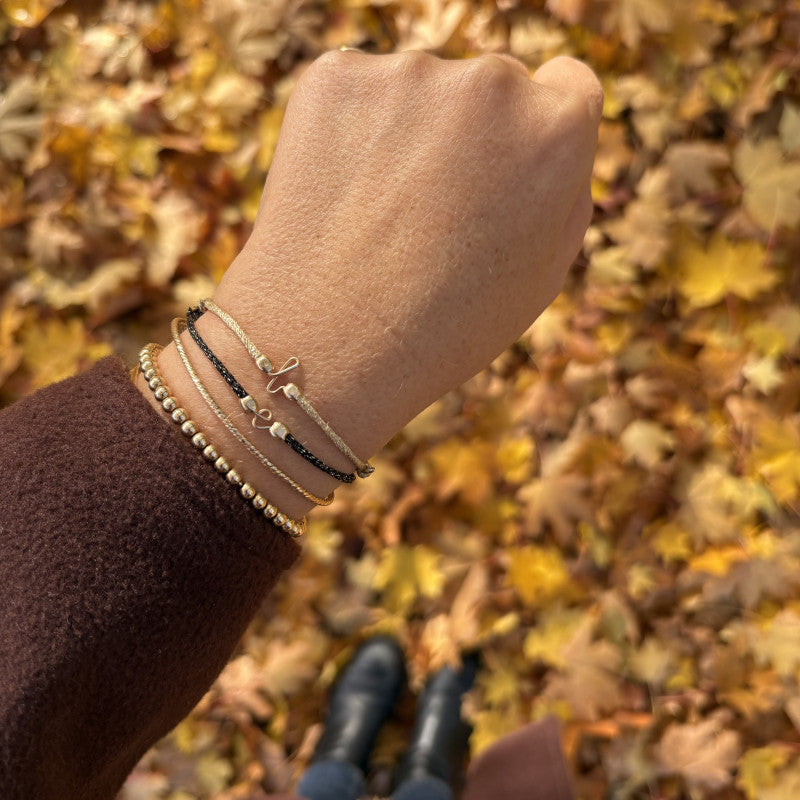 Bracelet minuscule pailleté