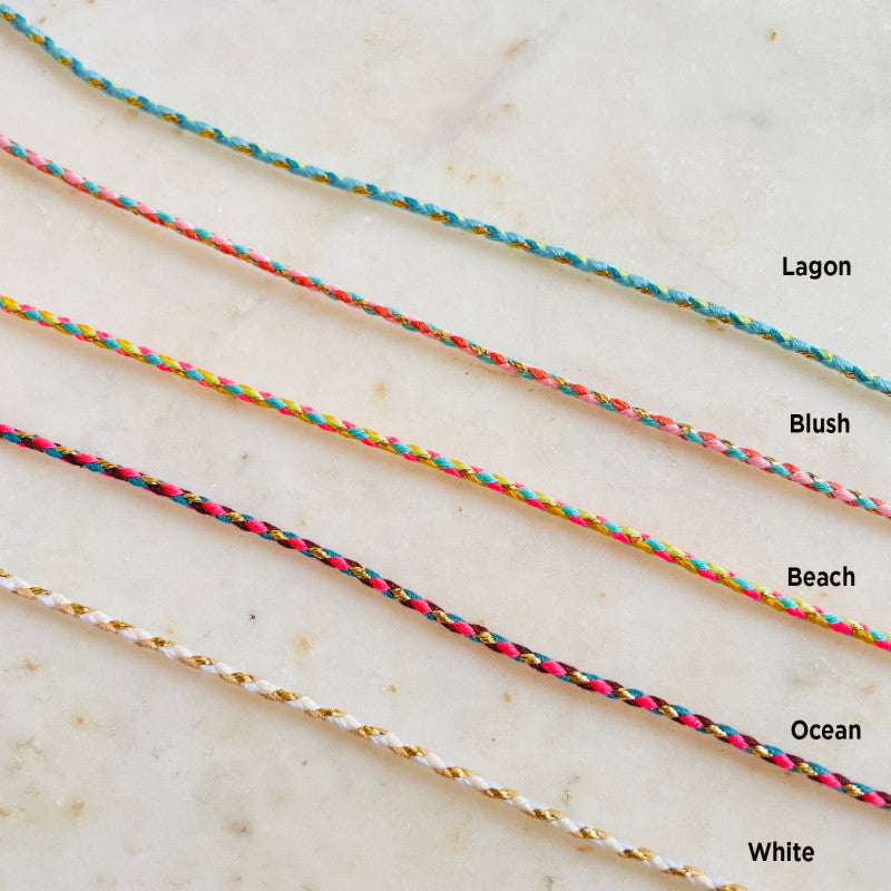 Bracelet enfant tressé personnalisé