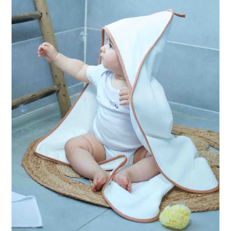 Cape de bain en gaze de coton, Jeanne