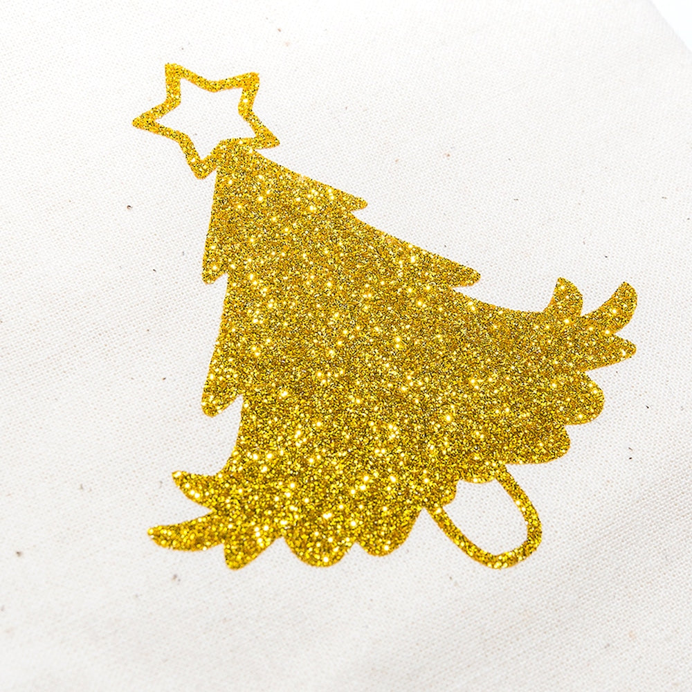 Calcetín de Navidad personalizado - Amarillo