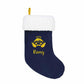Calcetín de Navidad personalizado - Azul