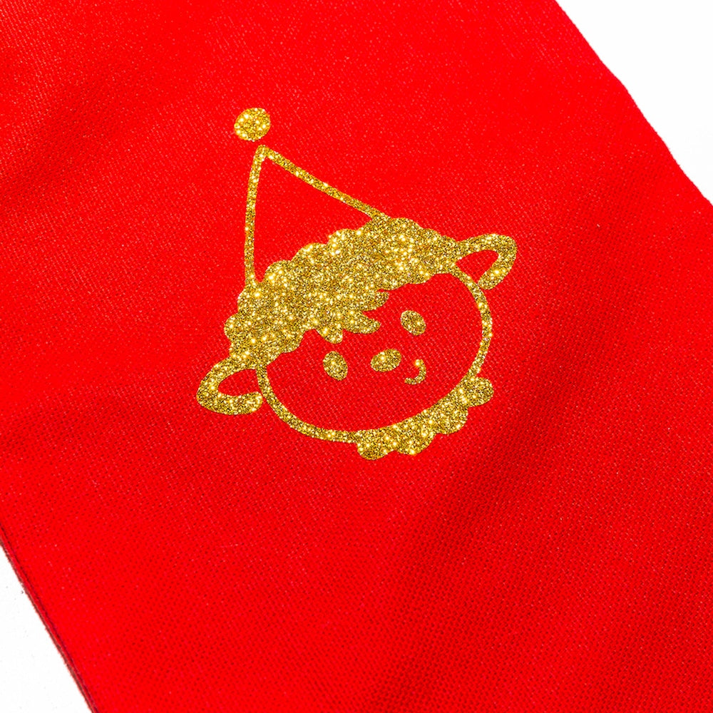 Personalized Christmas stocking - Red