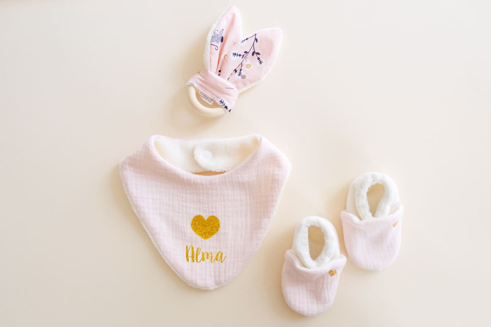 Coffret naissance personnalisé - Modèle Éveil