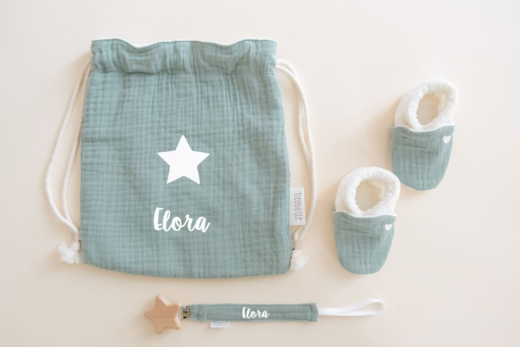 Coffret naissance personnalisé - En balade