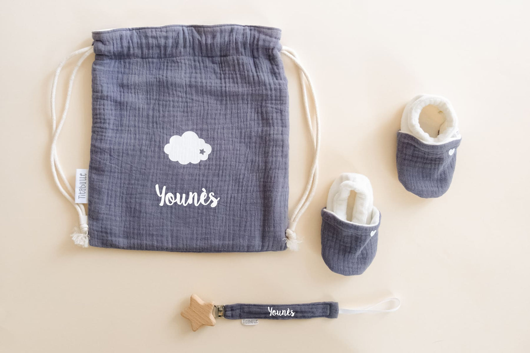 Coffret naissance personnalisé - En balade