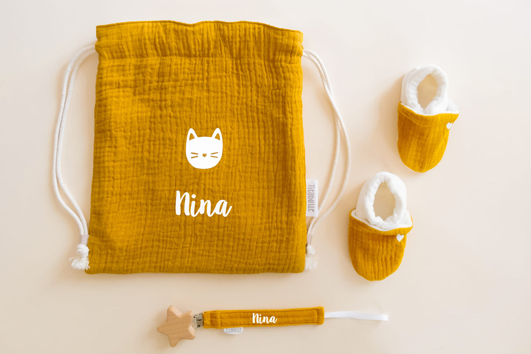 Coffret naissance personnalisé - En balade