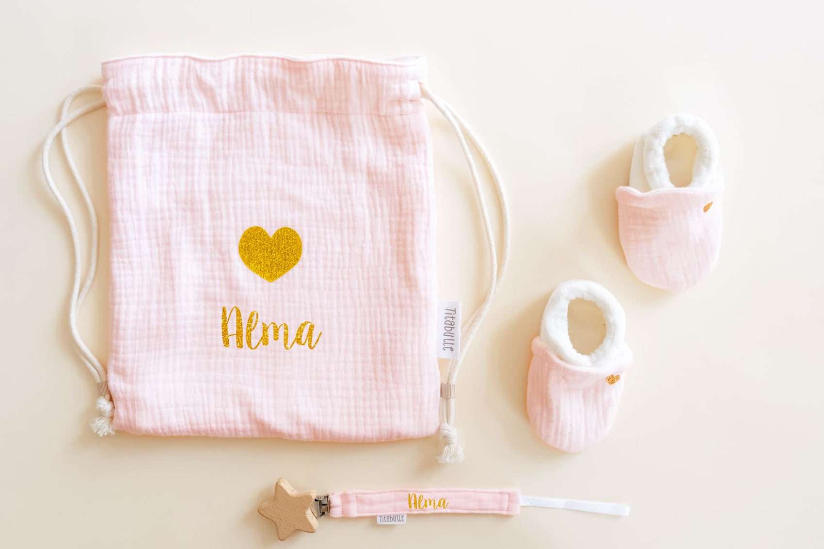 Coffret naissance personnalisé - En balade