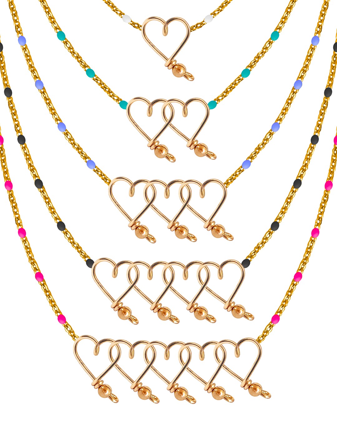 Collier Family Rosary Colors