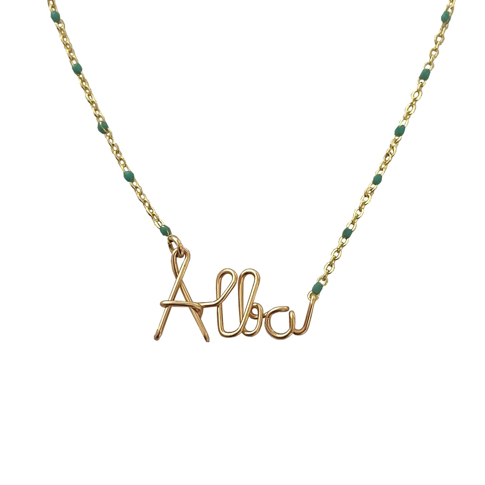 Collier Chaine Rosary Colors Personnalisé
